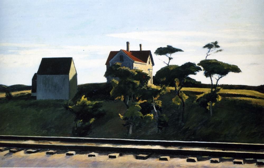 Edward Hopper New York New Haven and Hartford
